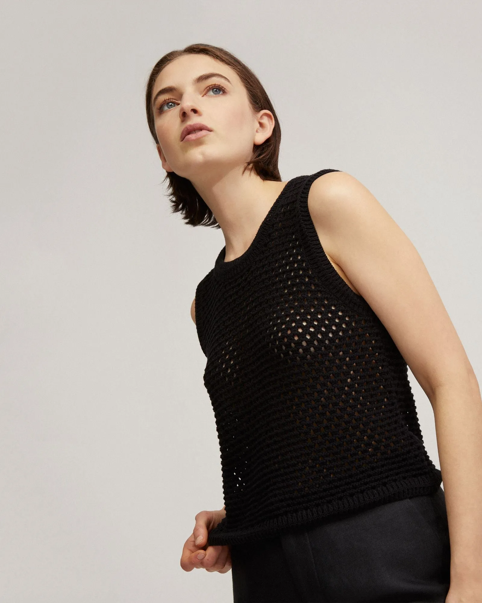 Amalfi Open Knit Tank