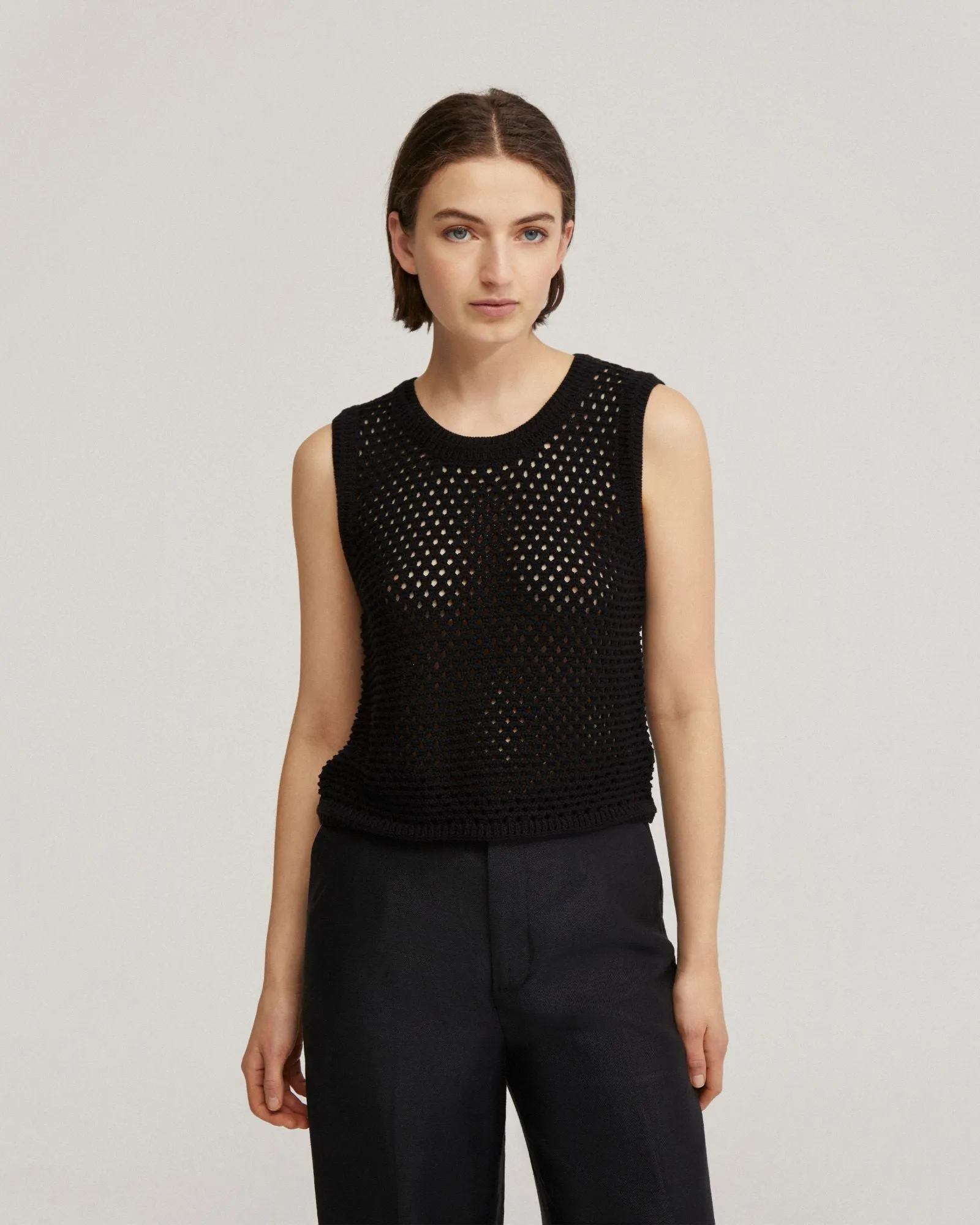 Amalfi Open Knit Tank