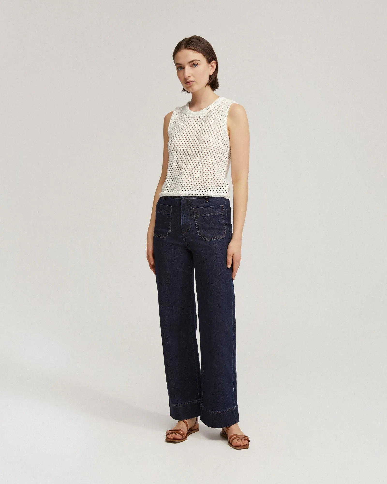 Amalfi Open Knit Tank