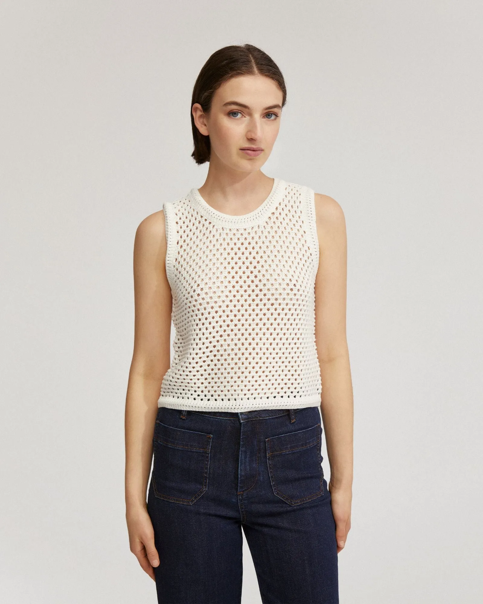 Amalfi Open Knit Tank