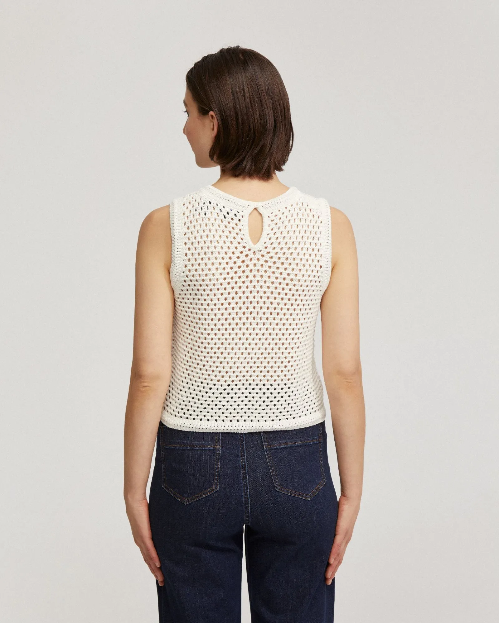 Amalfi Open Knit Tank
