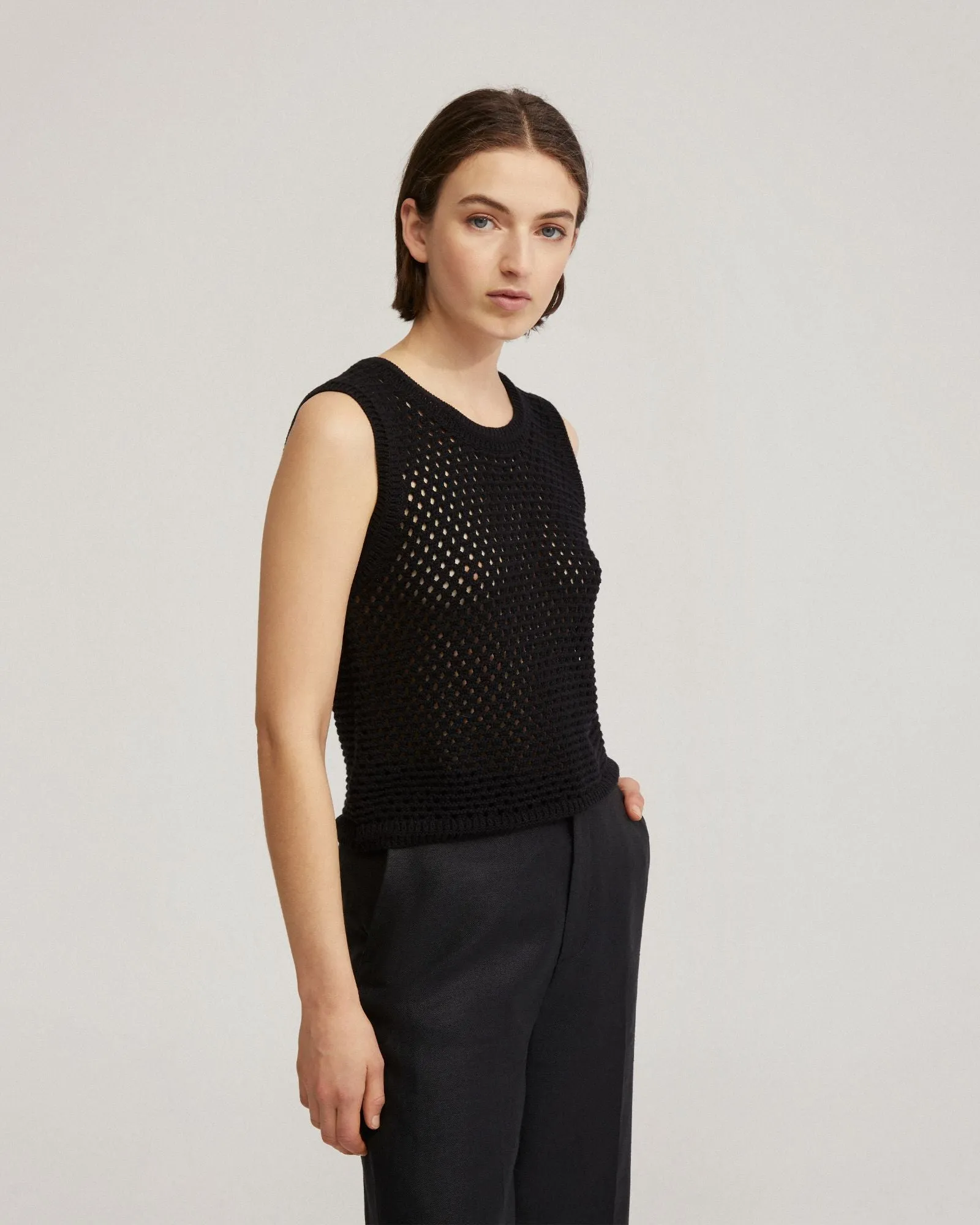 Amalfi Open Knit Tank