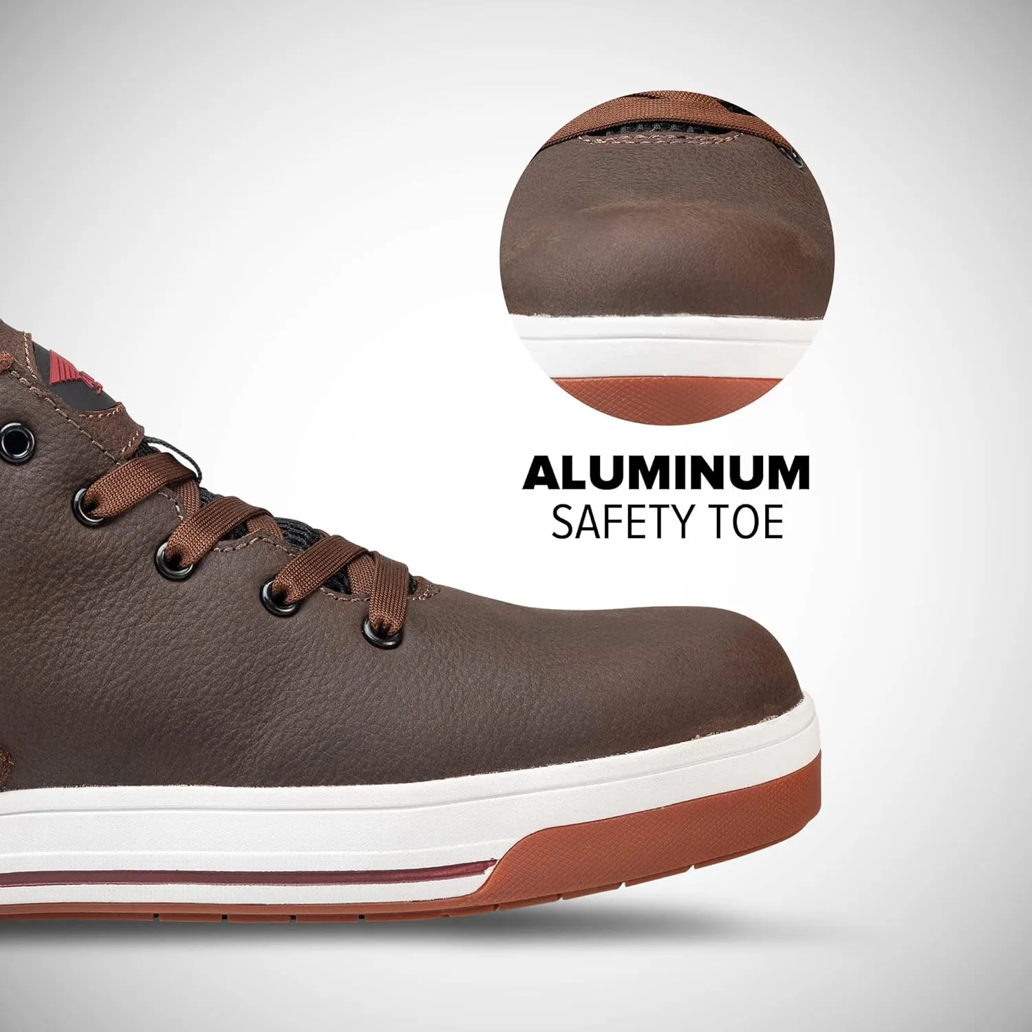 Avenger Work Boots Men's Aluminum Toe A712 Industrial Shoe