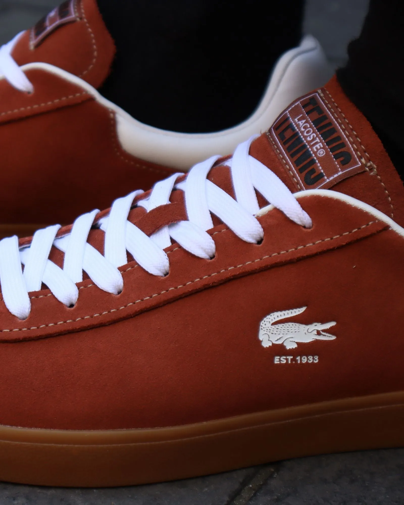 BASESHOT 224 1 SMA SNEAKERS BROWN LEATHER