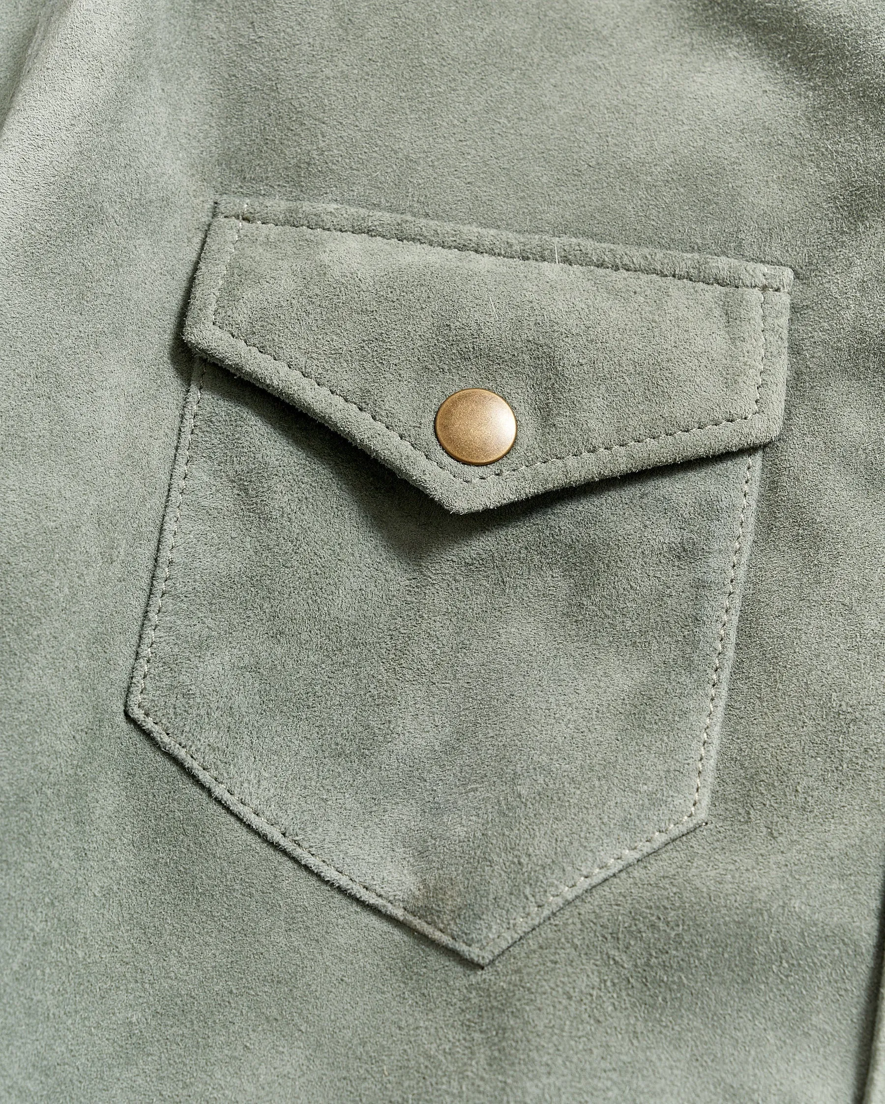 Billy Reid Savoy Suede Workshirt