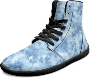 Binienty Women Men High Top Minimalist Barefoot Shoes Zero Drop Sole Outdoor Ankle Boot Shoes