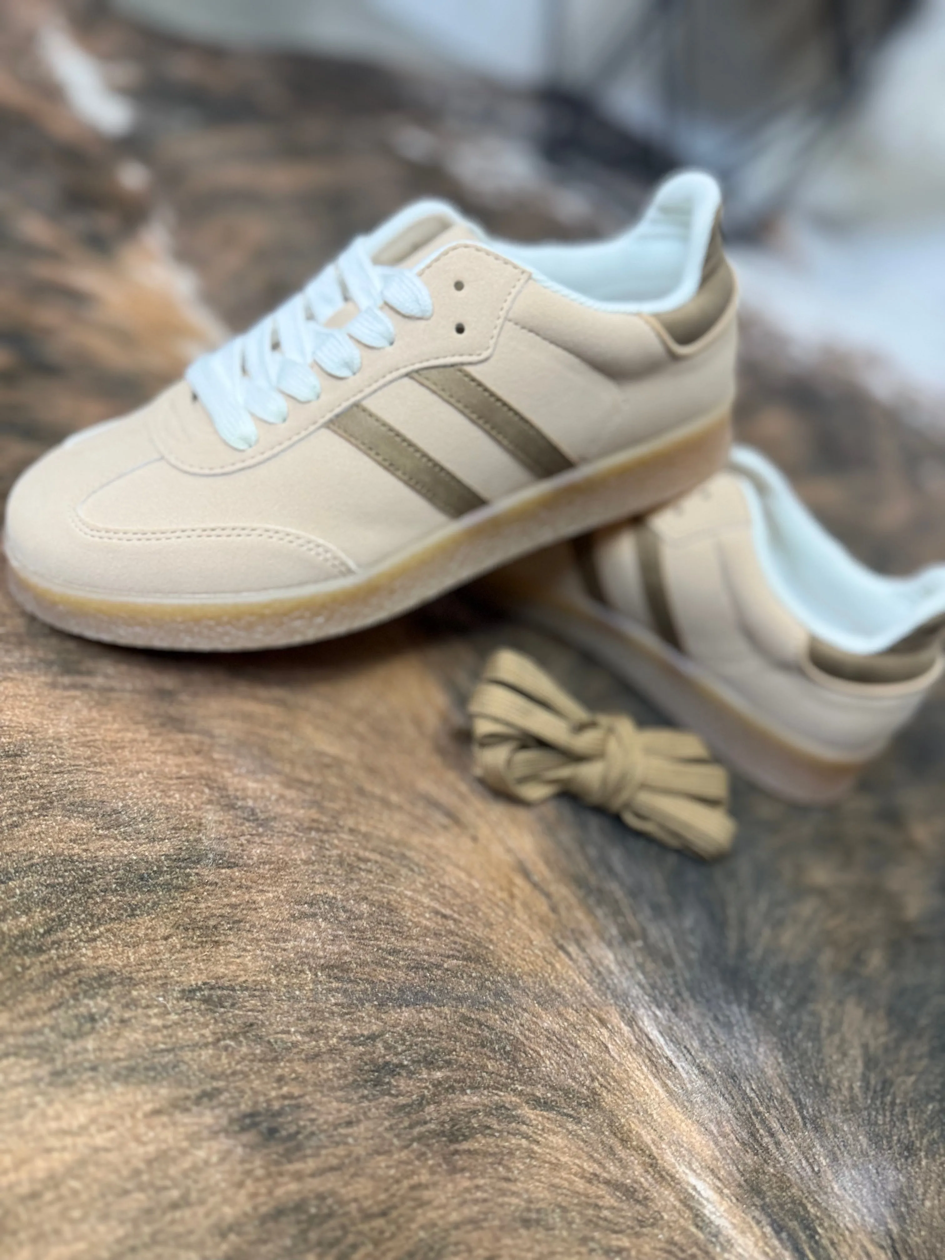 Christi Double Stripe Sneakers