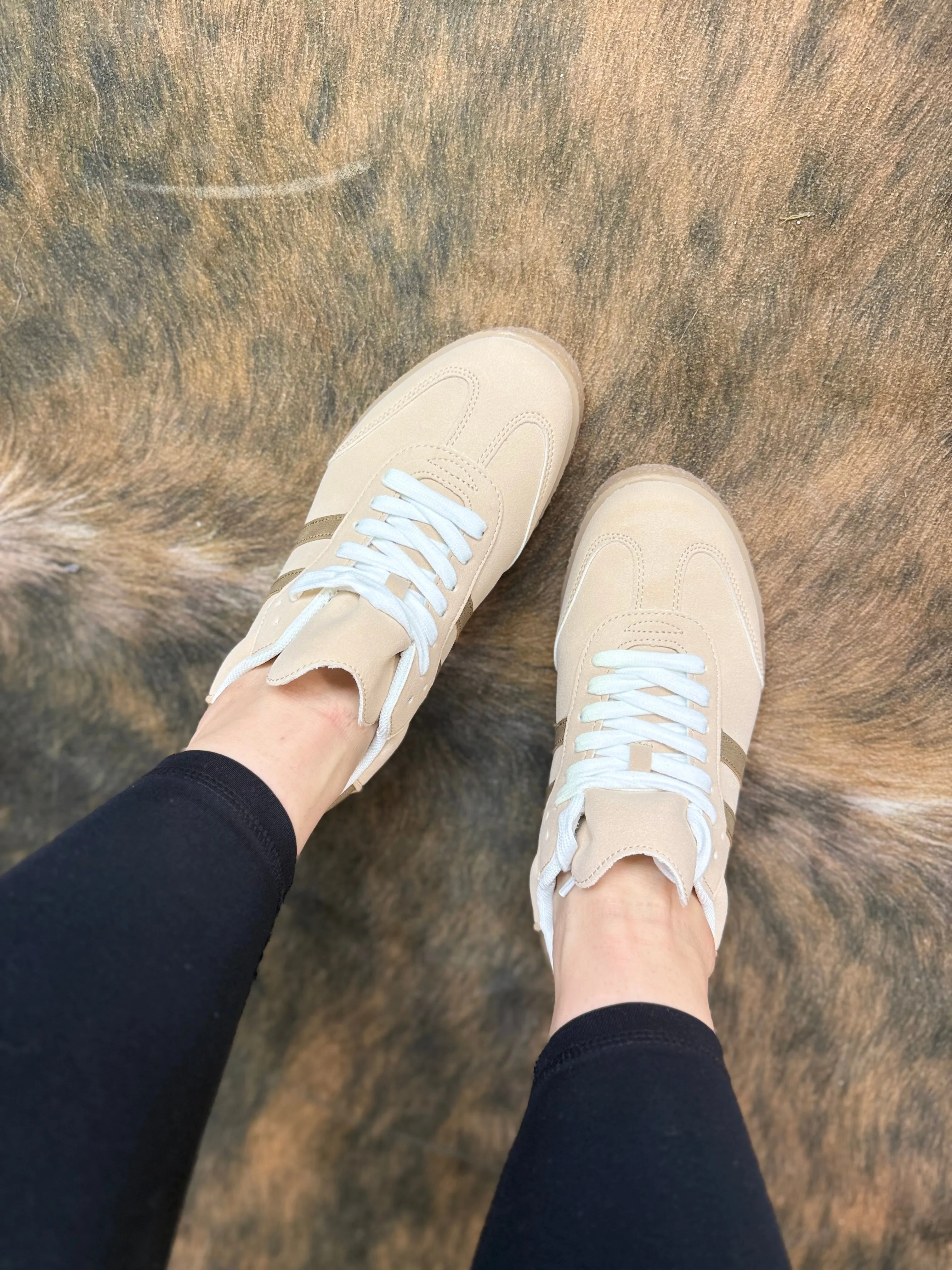 Christi Double Stripe Sneakers