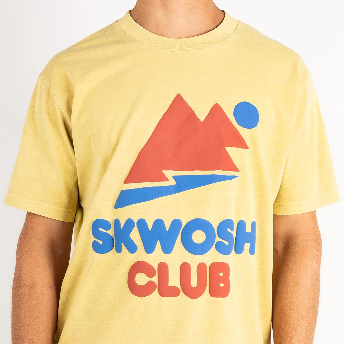 Chunky Mountain Regular Tee In Butter