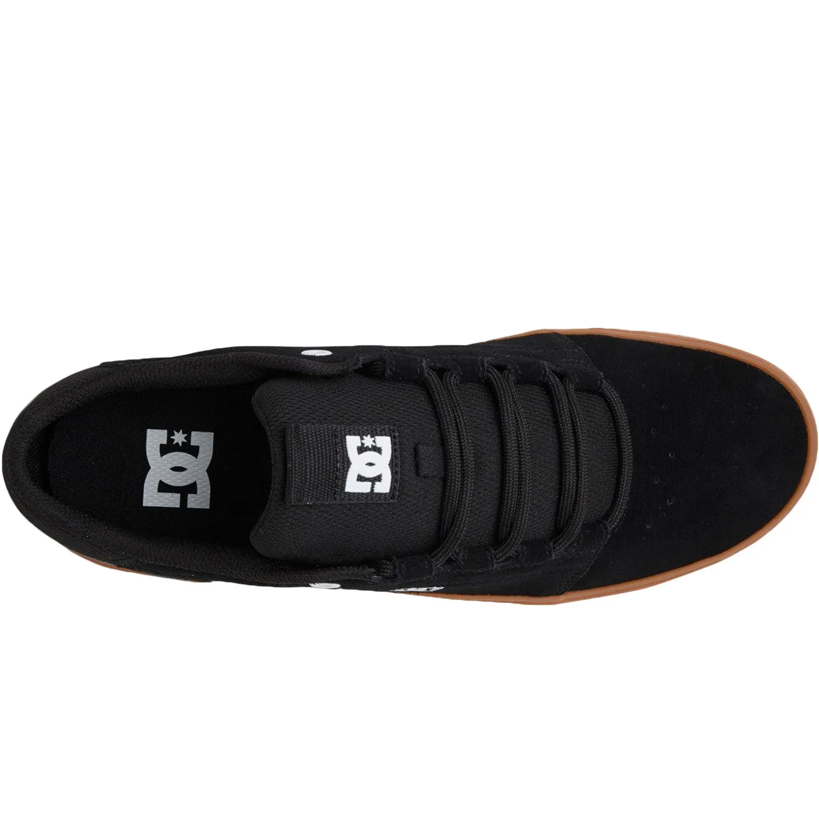 DC Shoes Mens Hyde Leather Retro Chunky Trainers