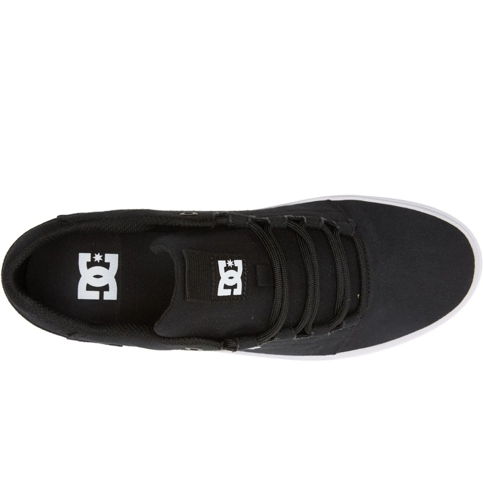 DC Shoes Mens Hyde Leather Retro Chunky Trainers