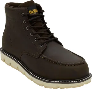 DEWALT Forge Moc Toe, FLEX Outsole, Leather, Steel Toe, Safety Work Boots For Men