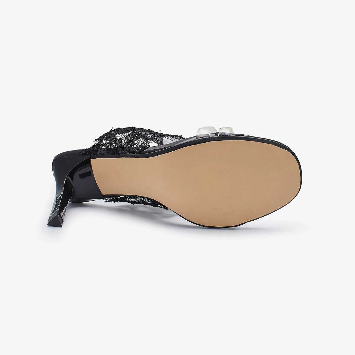 Fabric Strap Heels