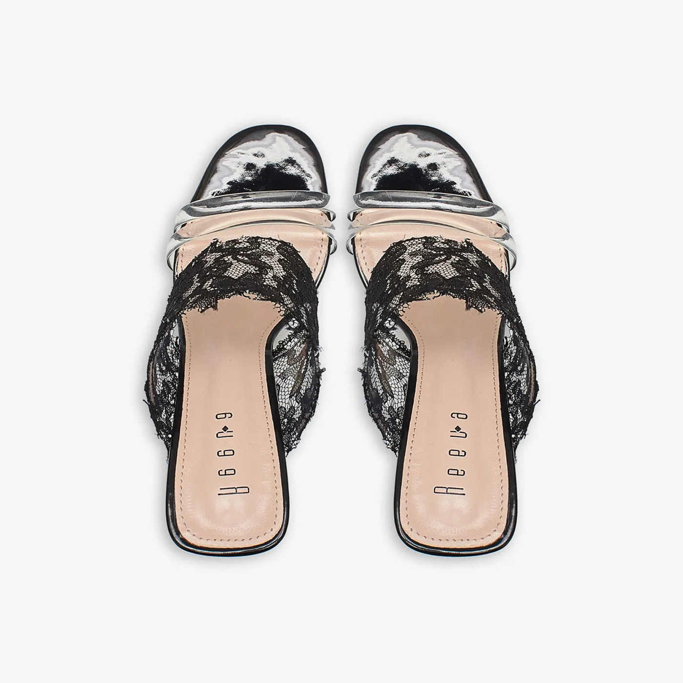Fabric Strap Heels