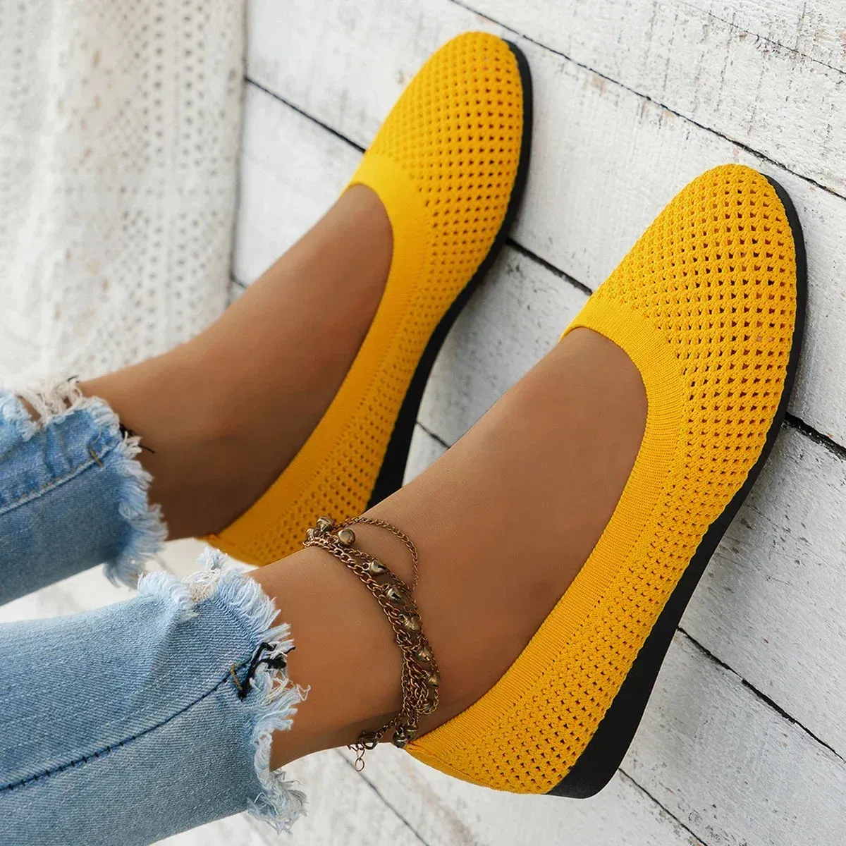 Jodi - Chic Breathable Flats
