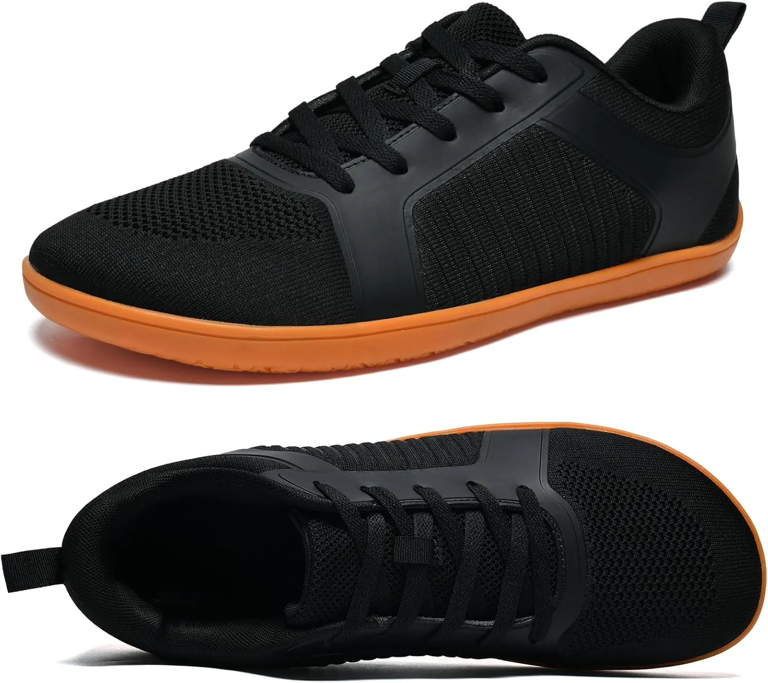 Men's Barefoot Shoes Wide Toe Box Cross Training Running Zero Drop Minimalist Sneakers