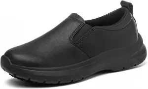 Non Slip Shoes for Women Food Service Black for Restaurant Crews Working Hospitals Comfortable and Wear-Resistant