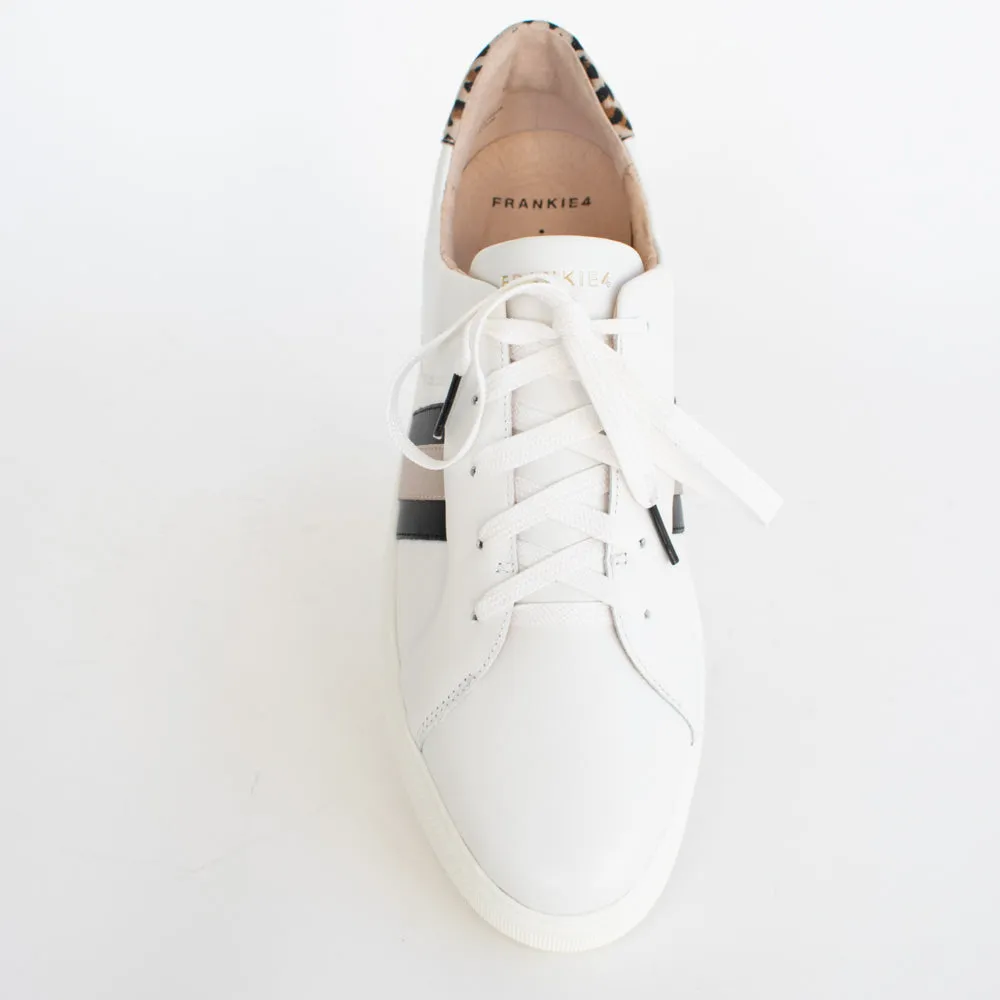 Riley White Leopard Print