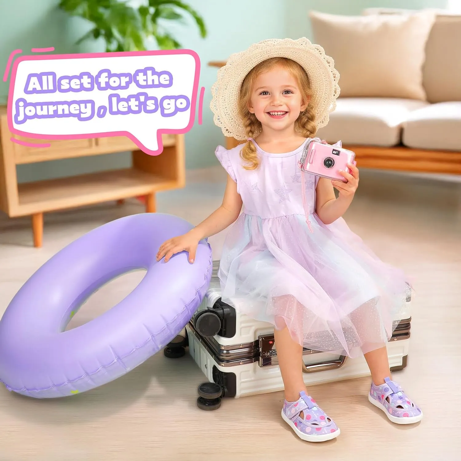 Toddler Wide Toe Box Water Shoes: Boys Girls Zero Drop Beach Sandals Summer Kids Barefoot Swim Pool Shoe