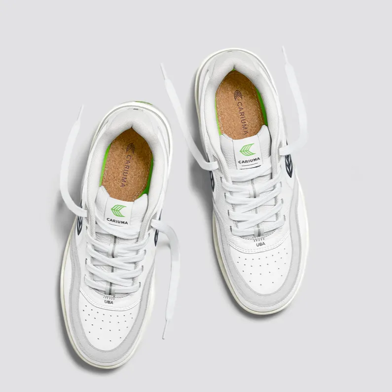 UBA Leather White/Black