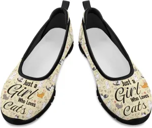 UNICEU Women's Slip On Shoes Casual Breathable Low Top Flats Lightweight Fashion Comfort Loafers for Walking Work