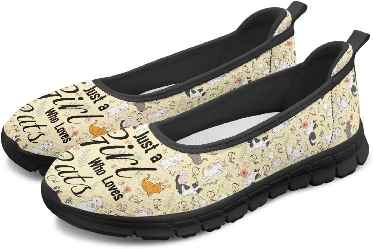 UNICEU Women's Slip On Shoes Casual Breathable Low Top Flats Lightweight Fashion Comfort Loafers for Walking Work
