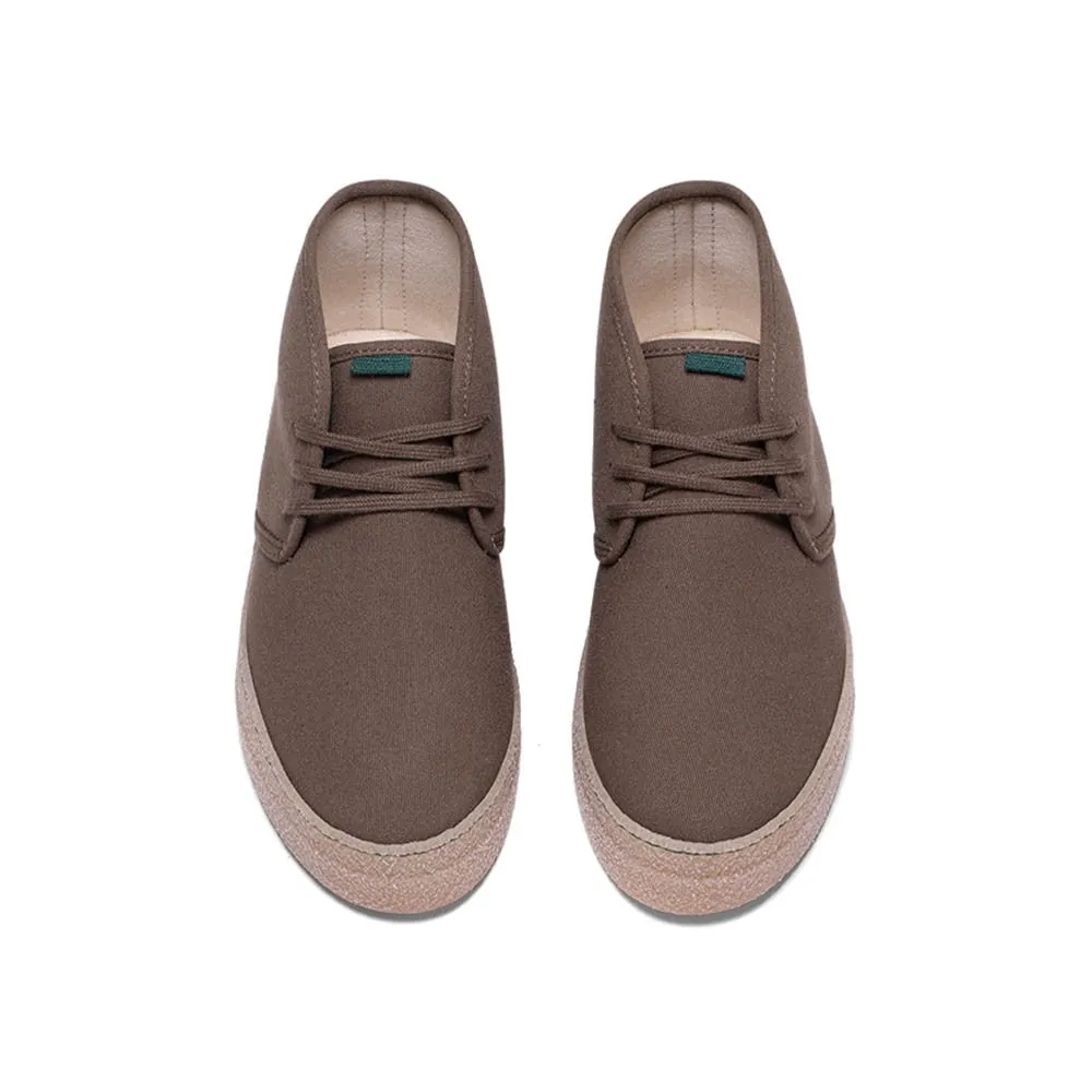 Vegan bootie khaki VAN002