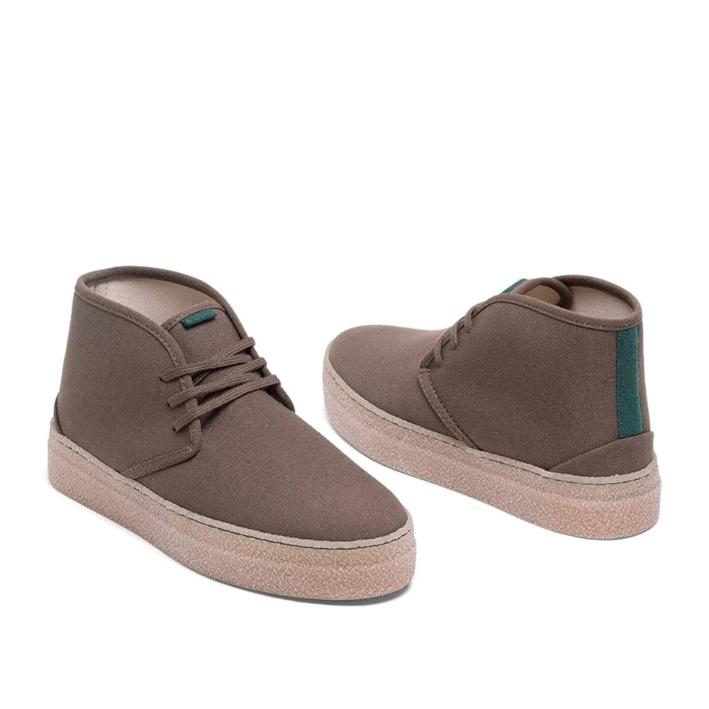 Vegan bootie khaki VAN002