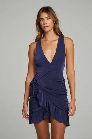 Westside Mini Dress - Dark Denim