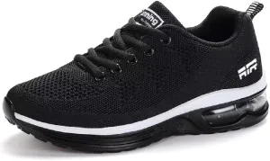 Womens Air Running Shoes Womens Walking Shoes Lightweight Women Sneakers Air Cushion Tennis Shoes for Gym Workout Sports