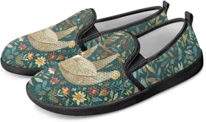 Womens Mesh Slip On Shoes Casual Breathable Low Top Flats Non-Slip Fashion Comfort Walking Work Loafers